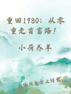 重回1980：从零重走首富路！